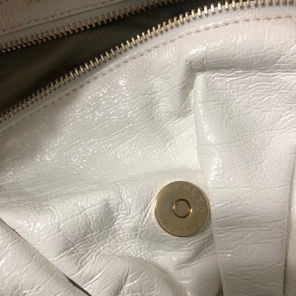 Stella McCartney XL Hobo Bag White Vegan Leather Oversized Designer - Picture 9 of 14